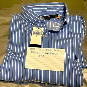 Men’s L Polo dress shirt